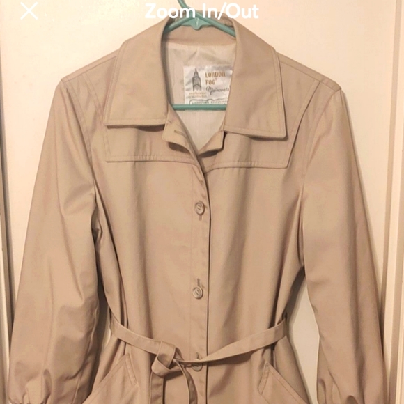 London Fog Jackets & Blazers - Vintage Khaki London Fog Trench Coat